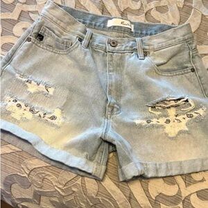 Kancan denim shorts